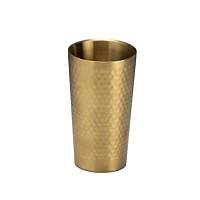 �elik �ift Duvarl� Kokteyl Bardak Gold 350 Cl