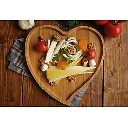 Bambum Amor Kalp Tepsi B�y�k