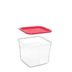 Polikarbonat �l��l� Kare Saklama Kab�