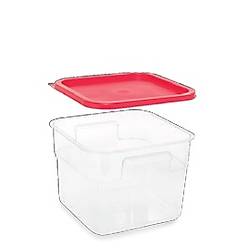 Polikarbonat �l��l� Kare Saklama Kab�