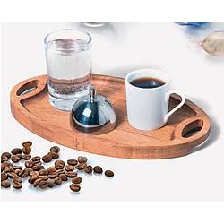 Biradl� Ah�ap T�rk Kahve Sunum Seti