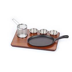 D�k�m Sapl� Fajita Sunum Seti Teflon