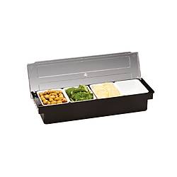 4'L� Polycarbonat Kapakl� Bar Konteyner