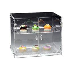 2 Katl� Kapakl�,Polycarbonat Tepsili Te�hir Stand�