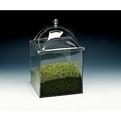 Akrilik Kapakl� Polycarbonat Kavonoz 20X20