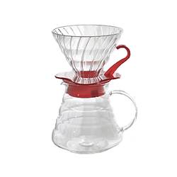 Hario V60 02 Cam Kahve Demleme Kiti â�œK�rm�z���