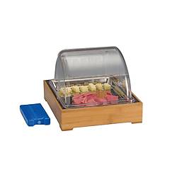 Ah�ap Altl� Polycarbonat Rolltop Kapakl� So�utuculu Te�hir