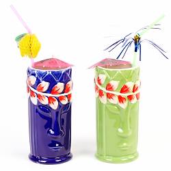 Biradl� Seramik Yaprak Dal� Tiki Mug