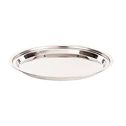 35 Cm �elik Tepsi / Yuvarlak