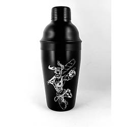 B1 Bar Boss Harley Quinn Tattoo �elik Kokteyl Shaker Siyah