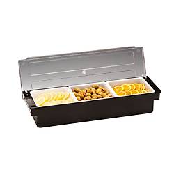 3'L� Polycarbonat Kapakl� Bar Konteyner