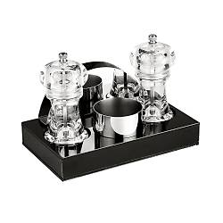 Biradl� 4'L� Akrilik Menaj Seti