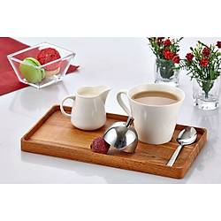 Biradl� Ah�ap Dikd�rtgen Nescafe Seti