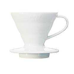 Hario V60 01 Dripper (Beyaz Seramik)