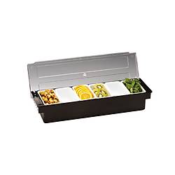 6'L� Polycarbonat Kapakl� Bar Konteyner