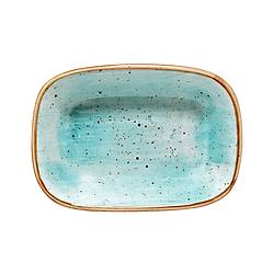 Bonna Aura Aqua Dikd�rtgen Tabak 14 Cm