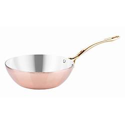 Multi-Metal Bak�r Wok Tava 24 Cm