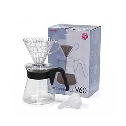 Hario V60 02 Kahve Demleme Seti (�effaf)