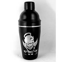 B2 Bar Boss Chucky Tattoo �elik Kokteyl Shaker Siyah