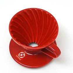 Hario V60 02 Dripper (K�rm�z� Seramik)