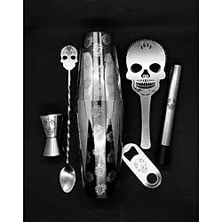A1 Bar Boss Skull Tattoo Cocktail Set