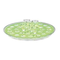 Yuvarlak Polycarbonat Tepsili / 35'Li Shot Servisi