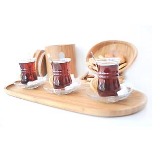 Bambum Latte Dikdrtgen Tepsi
