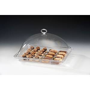 Akrilik Kapakl� Pc Tepsili Fanus Gn 1/2