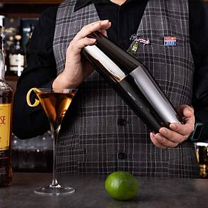 A9 Bar Boss �elik Boston Shaker Siyah