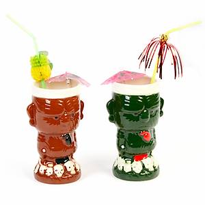 Biradl Seramik A Tiki Mug