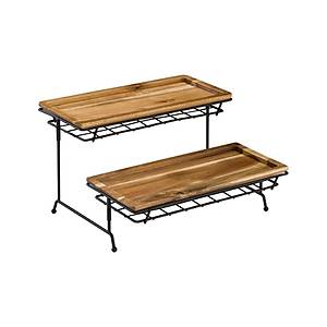 Zicco Metal Ayakl Ahap Tehir Stand