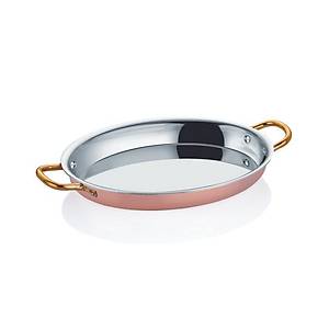 Multi-Metal Bakr Oval Omlet Tava