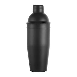 Biradl elik Kokteyl Shaker Siyah