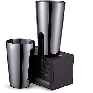 A9 Bar Boss �elik Boston Shaker Siyah