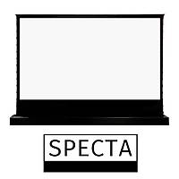 Specta 244cm x 180cm Yerden A��l�r Motorlu Projeksiyon Perdesi - Matte White