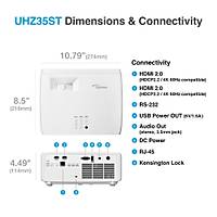 Optoma UHZ35 4K - LAZER Projeksiyon Cihaz�