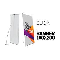 Quick L Banner 100x200 cm