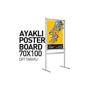 Ayakl� Poster Pano 70X100 �ift Taraf