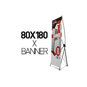 X Banner 80X180