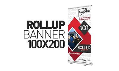 Roll Up Banner 100X200