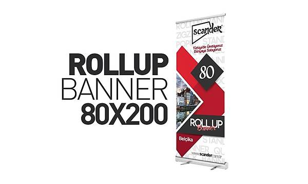 Roll Up Banner 80X200