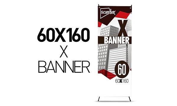 X Banner 60X160