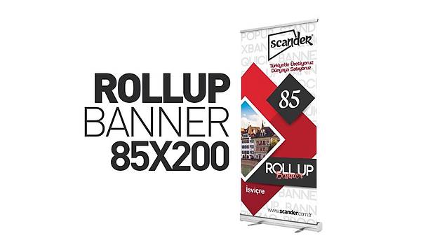 Roll Up Banner 85X200