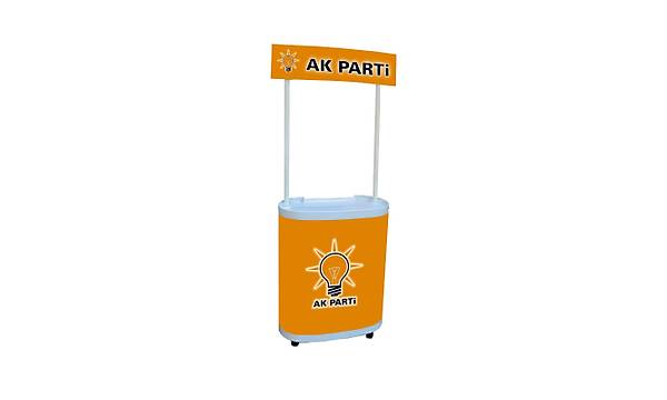 Oval Tan�t�m Stand�