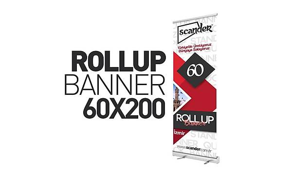 Roll Up Banner 60X200