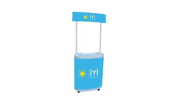 Oval Tan�t�m Stand�