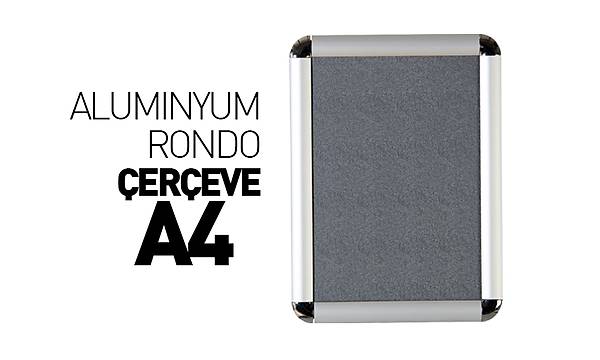 Al�minyum Rondo �er�eve A4