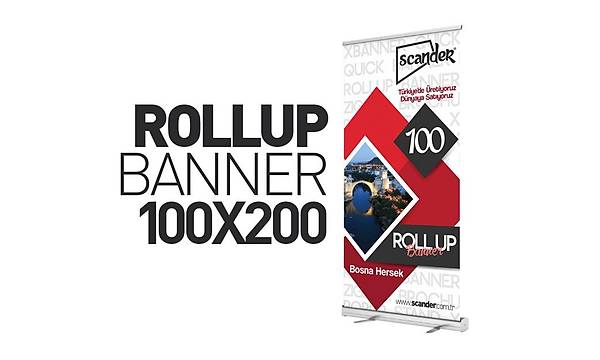 Roll Up Banner 100X200