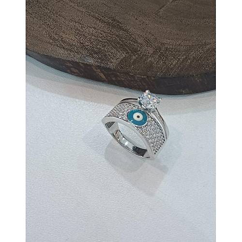 Yar�m Tamtur Tek Ta�l� G�m�� Y�z�k Kad�n Y�z��� YZK- 424