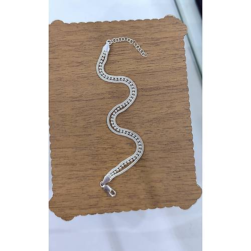 Midyat Has�r� Zincirli G�m�� Bileklik BLK-422